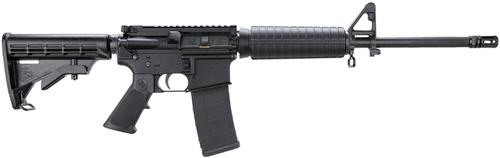 Rock River Arms LAR-15M Semi-Auto Rifle AR1222, 5.56x45mm NATO, 16", RRA 6 Position Tactical Car Stock, Black Finish, 30 Rds