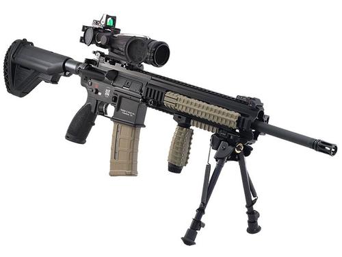 Heckler & Koch MR27 Deployment Kit USMC Limited Edition Rifle 81000930, 5.56 Nato, 16.5 in, Quad Picatinny Rail, Trijicon ACOG/RMR