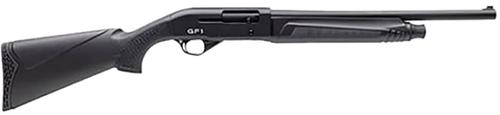 Gforce Arms GF1 Shotgun GF11220B, 12 Gauge, 20", Black Dovetail Receiver, Fixed Black Synthetic Stock