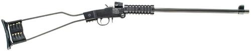 Chiappa Little Badger Rifle 500110, 22 Magnum, 16.5" Threaded Barrel, Black Stock, Black Finish