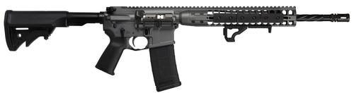 LWRC International DI Rifle ICDIR5TAG16, 5.56 NATO, 16.1", Lwrc Compact Adjustable Stock, Grey Finish, 30 Rds