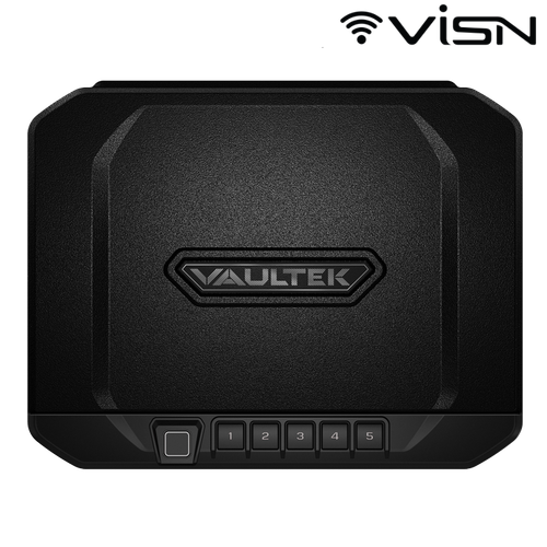 Vaultek NV20i 20 Series ViSN Biometric Pistol Vault, Black (NV20i-BK)
