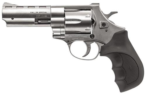 EAA Windicator Single/Double Action Revolver 770128, 357 Mag, 4", Black Rubber Grips, Blued Finish, Steel Frame, 6 Rds