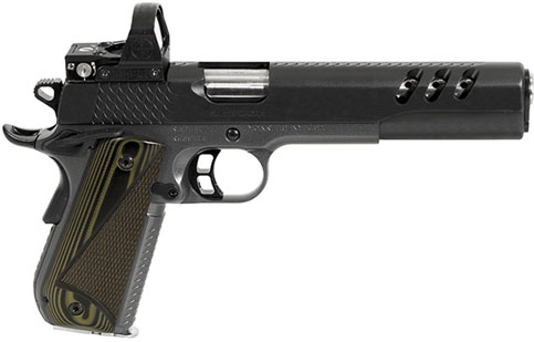 Kimber 3000278 Super Jagare Pistol - 10MM, 6 in Barrel, Deltapoint Pro, KimPro Charcoal Gray Frame, DLC Slide, 8 Rds