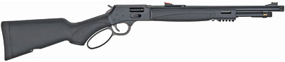 Henry Big Boy X Lever Action Rifle H012X, 44 Mag/44 Special, 17.5" Threaded, Synthetic Stock, Black Finish, 7 Rds