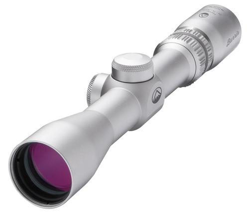Burris Optics Handgun Scope 200298, 2-7x, 32mm Obj, 1" Tube, Plex Reticle, Nickel Finish