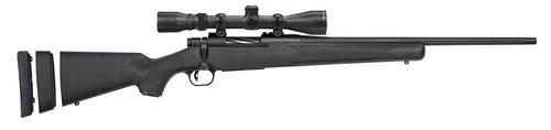 Mossberg Patriot Youth Bolt Action Rifle w/Scope 27840, 243 Winchester, 20", Black Synthetic Stock, Blued Finish, 4 Rds