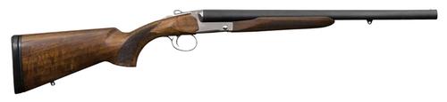 Charles Daly 512T Coach SxS Shotgun 930114, 12 Gauge, 20", 3" Chmbr, Oiled Walnut Stock, Silver Finish