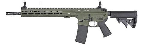 LWRC ICMKII Semi-Auto Rifle ICMKIIR5ODG14P, 5.56 NATO, 14.7" Pinned & Welded, LWRC Compact Stock, 30 Rds