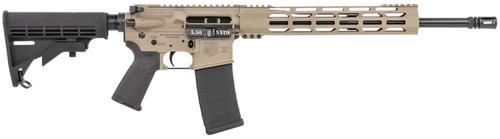 Diamondback DB15 Semi-Auto Rifle DB175AK061, 5.56 NATO, 16", 6 Position Stock, FDE Finish, 30 Rds