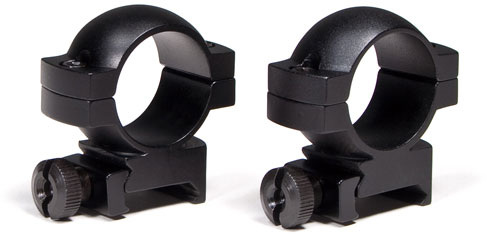 Vortex Hunter Rings Weaver Style RNG-L, 1", Low, Matte Black