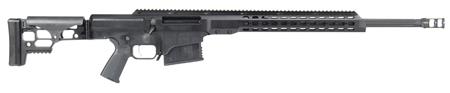 Barrett MRAD Bolt Action Rifle 14361, 300 Win Mag, 24" Fluted Barrel, Folding Black Stock, Black Finish, 10 Rds