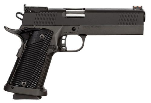 Rock Island Pro Ultra Match HC SAO Pistol 51738, 40 S&W, 5", G10 Grips, Black Parkerized Finish, 16 Rds