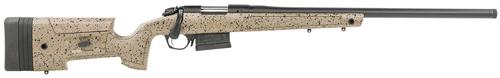 Bergara B-14 HMR Bolt Action Rifle B14S352C, 6.5 Creedmoor, 22", Brown Stock, Graphite Black Finish, 5 Rds