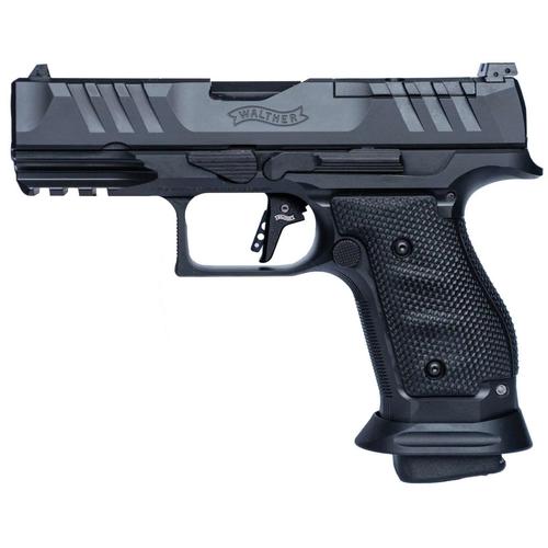 Walther PDP SF Compact Pro Optic Ready Pistol 289699110, 9mm, 4in, Performance Duty Textured Grip, 10 Rds