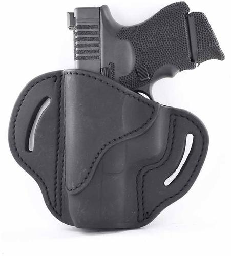 1791 Gunleather Belt Hoster, Stealth Black, Right Hand, Multifit Size 2.1 (BH21SBLR)
