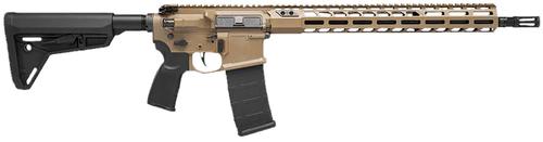 Sig M400 SDI-X, Semi-Auto Rifle, RM400SDI16BFDE, 5.56 NATO, 16.", Magpul SL Stock, FDE Finish, Full Ambi Controls, 30 Rds