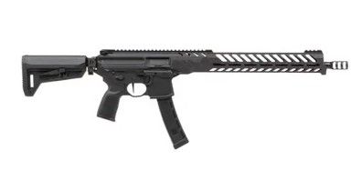 Sig Sauer MPX Competition Carbine Rifle WRMPX-16B-9-35, 9mm, 16", Collapsible/Folding Stock, 35 Rds