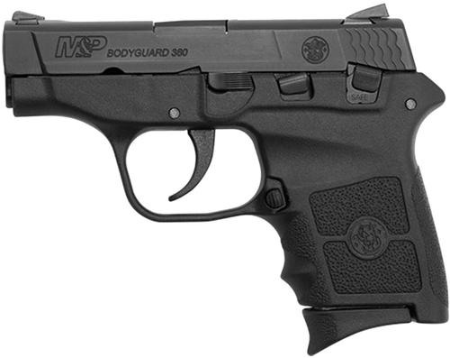 Smith & Wesson M&P Bodyguard 380 Pistol 109381, 380 ACP, 2.75", Black Poly. Grips, Serrated Black Armornite SS Slide, 6 Rds