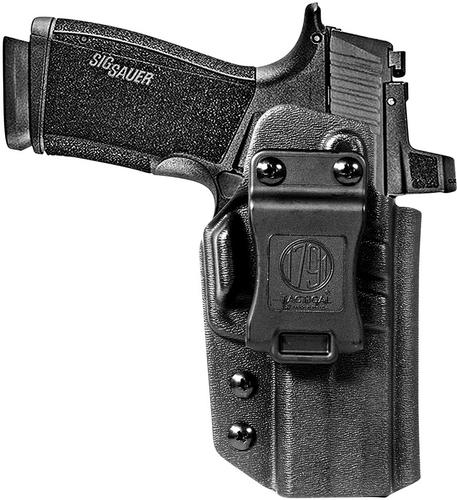 1791 Gunleather Kydex IWB Holster, Black, Right Hand, Sig P365-X Macro (TACIWP365XMBLKR)