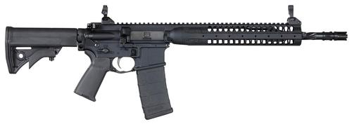 LWRC Individual Carbine SPR Semi-Auto Rifle ICR5B14PSPR, 223 Remington/5.56 NATO, 14.7", Adjustable Black Stock, Black Finish, 30 Rds