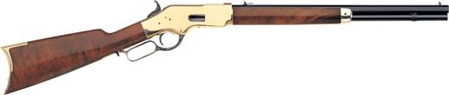 Taylors 201E 1866 Sporting Lever Action Rifle 201E, 38 Special, 20", Walnut Stock, Blued Finish, 10 Rds