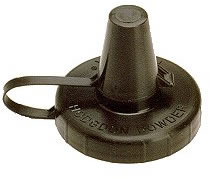 Hodgdon FUN 1LB. Can Caps & Powder Funnel Black Plastic