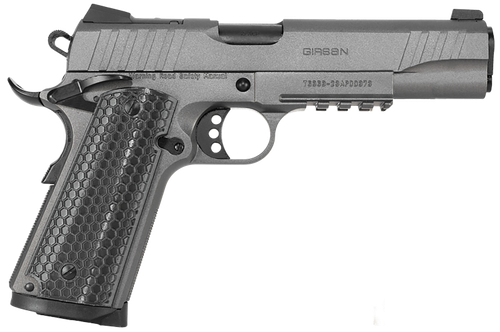 EAA MC1911 S Influencer Optic Ready Pistol 391149, 38 Super, 5in, Gray Polymer Grips, Tungsten Gray Cerakote Finish, 9 Rds