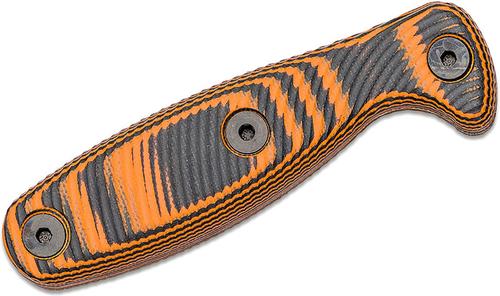 ESEE Knives Xancudo Handle, Orange/Black G10 3D Handle (XAN2-HANDLE)