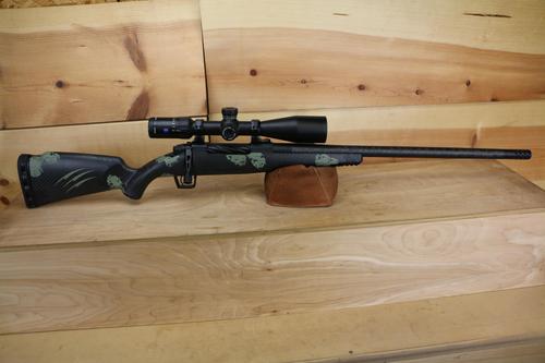 Fierce Carbon Rogue Bolt Action Rifle Scope Package ROG7PRC22BFSP, 7mm PRC, 22" Threaded, Black Forest Stock, Zeiss V4 6-24x50 Scope