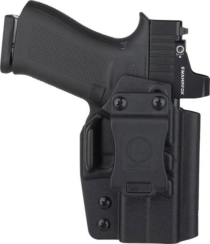 1791 Gunleather Tactical Kydex IWB Holster (TAC-IWB-G43XMOS-BLK-R), Glock 43/43X/43X MOS/48, Right Hand