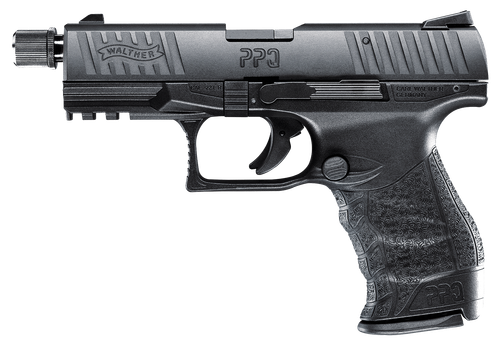 Walther PPQ Tactical Pistol 5100304, 22 LR, 4.6", Black Polymer Grips, Black Finish, 10 Rds