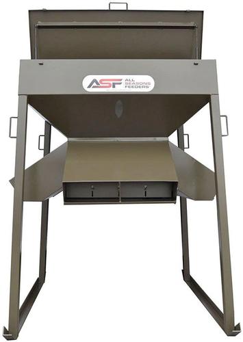 All Season Feeders 1250 Lb Stand & Fill Protein Feeder w/Skids (201079)
