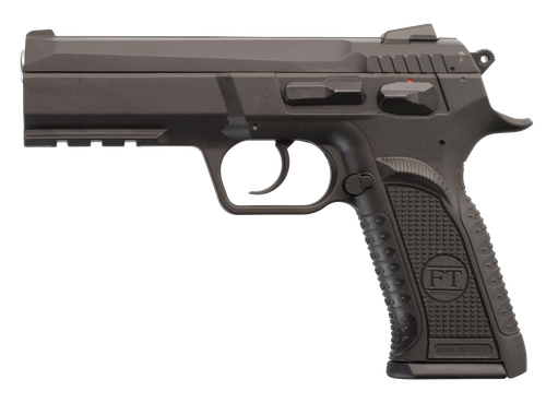 EAA Defiant Force Plus Pistol TFFORCEP40, 40 S&W, 4.40in, Serrated Steel Slide & Polymer Grips, Black Finish, 12 Rds