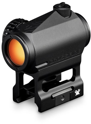 Vortex Crossfire CF-RD2, 2 MOA Bright Red Dot, w/ Multi-Height Mount System