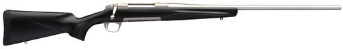Browning X-Bolt Stainless Stalker Rifle 035497226, 30-06 Springfield, 22", Black Synthetic Stock, Stainless Steel Finish, 4 Rds