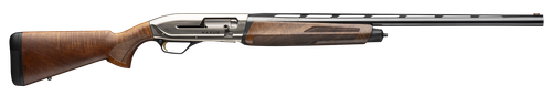 Browning Maxus II Upland Shotgun 011779205, 12 Gauge, 26", 3" Chmbr, Walnut Stock, Satin Nickel Finish