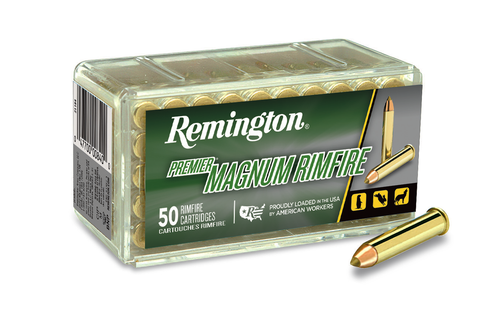 Remington Premier Ammunition PR17HM1, 17 HMR, Accutip-V Boat Tail, 17 GR, 2550 fps, 50 Rd/bx
