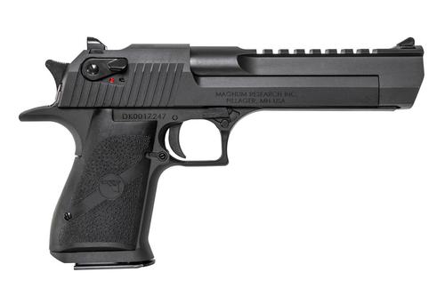Magnum Research Desert Eagle Mark XIX Pistol DE429, 429 DE, 6", Rubber Grips, Matte Black, 7 Rds