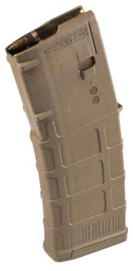 Magpul PMAG Gen M3 AR-15/M16 223 Remington/5.56mm NATO 30 Round Medium Coyote Tan Magazine (MAG557-MCT)