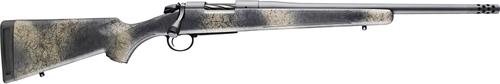 Bergara B-14 Ridge Wilderness Bolt Action Rifle B14S522SP, 6.5 Creedmoor, 18", Woodland Camo Stock, Gray Cerakote Finish, 4 Rds