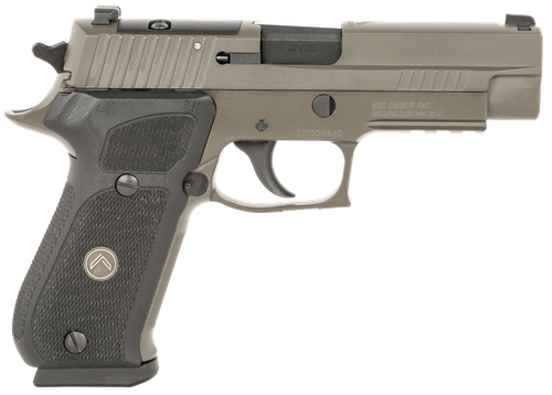 Sig Sauer P220 Full Size Legion Pistol 220R-45-LEGION-R2, 45 ACP, 4.4", Black G10 Grips, Legion Gray Cerakote, 8 Rds