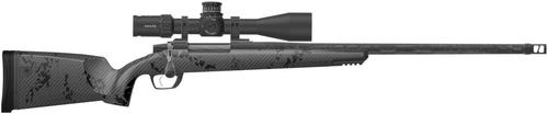 Gunwerks Magnus Titanium Package MAGNUS28N-B-G, 28 Nosler, 24", Carbon Black Stock, Graphite Finish