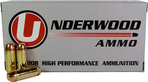 Underwood Handgun Ammunition UA246, 10mm, XTP Jacketed Hollow Point, 200 GR, 1250 FPS, 20 Rd/bx