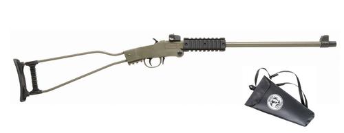 Chiappa Little Badger Single-Shot Rifle 500.266, 22LR, 16.5", Wire Steel Stock, 1 Rd