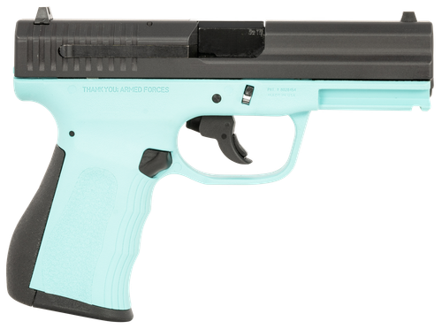 FMK 9C1 G2 *CA/MA Compliant Pistol G9C1G2TBSSCM, 9mm Luger, 3.87in, Blue Jay w/Black Backstrap, Blue Jay Finish, 10 Rds