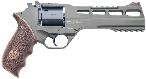 Chiappa Rhino Revolver 340282, 357 Mag, 6", Walnut Grip, Blued Finish, 6 Rd