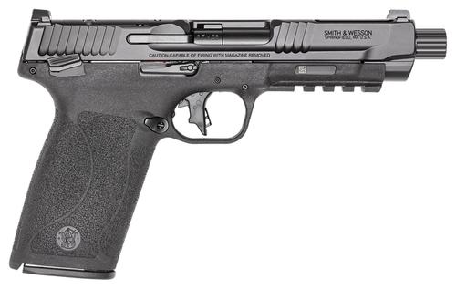 Smith and Wesson M&P 5.7 14378, 5.7x28mm, 5" Threaded, Optic Ready, Polymer Grips, Black Finish, 22 Rds