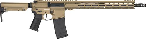 CMMG MK4 Resolute Semi-Auto Rifle 30AE70ACT, 300 Blackout, 16.10", CMMG RipStock, Coyote Tan Finish, 30 Rds