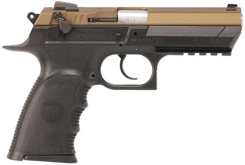 Magnum Research Baby Eagle III Pistol BE94133RLBB, 40 S&W, 4.43in, Black Textured Finish, 12 Rds